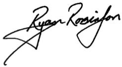 Ryan Robinson signature